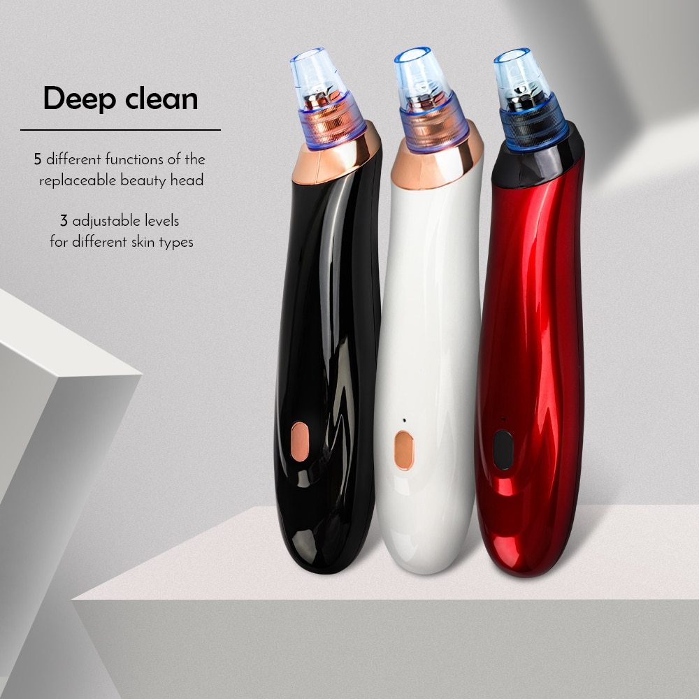 Electric Vacuum Blackhead Acne Face Cleasing Instrument