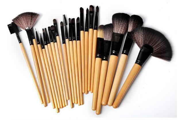 24Pcs Synthetic Fiber Makeup Brush Set | Full Makeup Kit