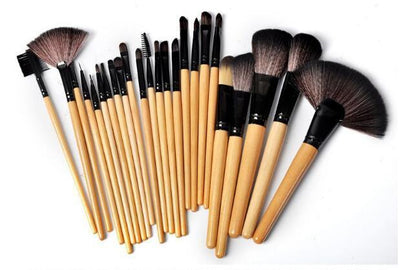 24Pcs Synthetic Fiber Makeup Brush Set | Full Makeup Kit