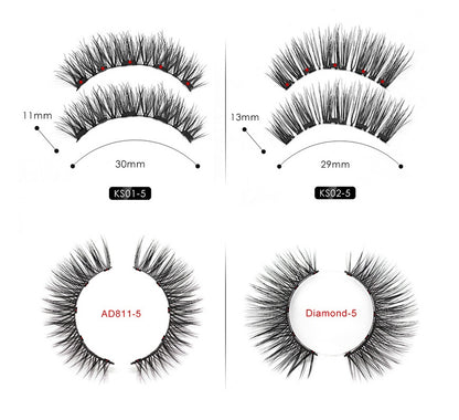 MAGNI™ Multi-style Handmade Natural Soft Magnetic False Eyelashes