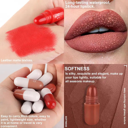 18 - color Long-Lasting Velvet Matte Lipstick Set