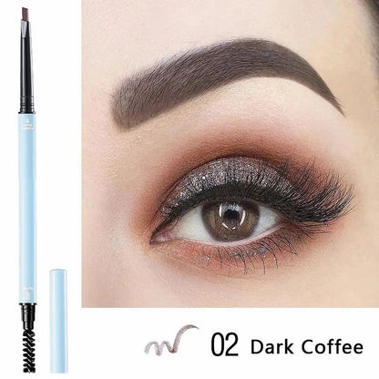 Dual-Ended Brow Pencil | Fine+Triangle Tip Waterproof