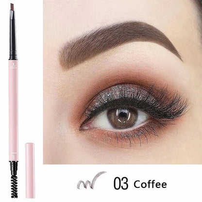 Dual-Ended Brow Pencil | Fine+Triangle Tip Waterproof