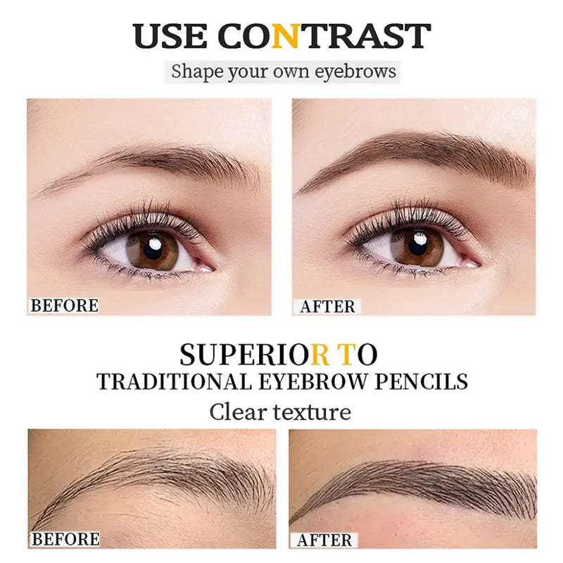 Dual-Ended Brow Pencil | Fine+Triangle Tip Waterproof