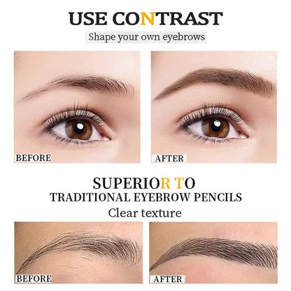 Dual-Ended Brow Pencil | Fine+Triangle Tip Waterproof