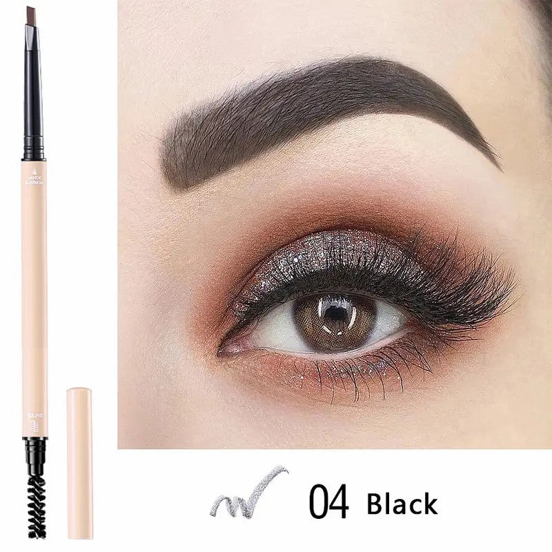 Dual-Ended Brow Pencil | Fine+Triangle Tip Waterproof