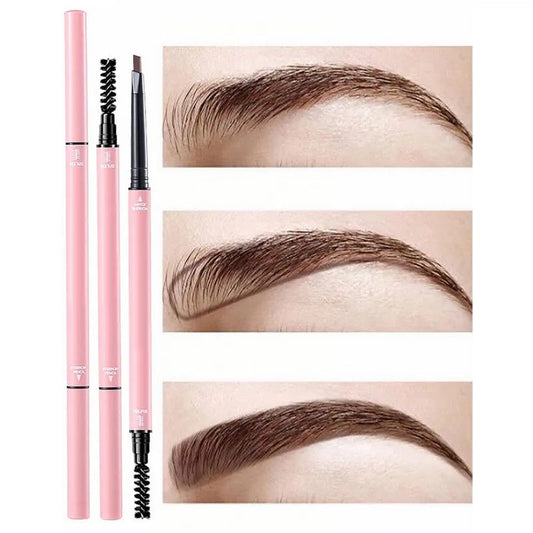 Dual-Ended Brow Pencil | Fine+Triangle Tip Waterproof