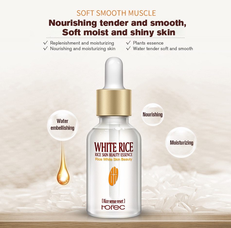 HOREC White Rice Whitening Serum for Women