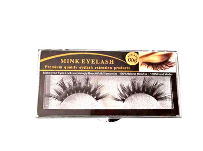 Euro-American style Handmade 3D Mink False Eyelashes