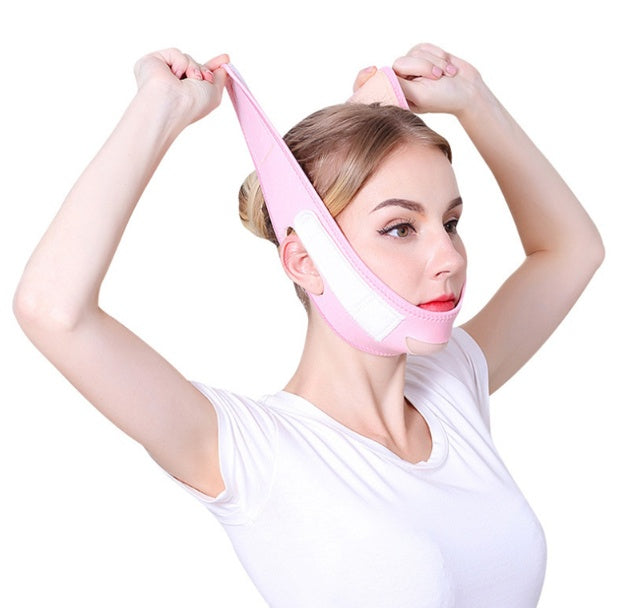 Medical Grade Ksbelle Pink V-Line Anti-Wrinkle Bandage