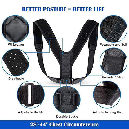 Adult Breathable Sponge Humpback Correction Belt