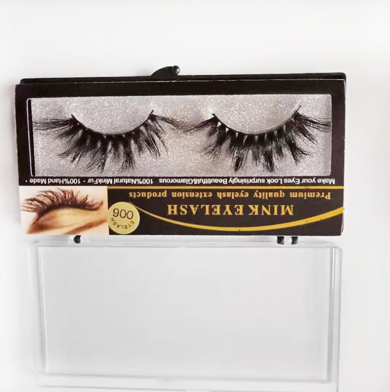 Euro-American style Handmade 3D Mink False Eyelashes