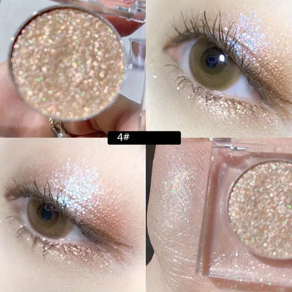 Multi - purpose Long-Lasting Diamond Glitter Eyeshadow Palette