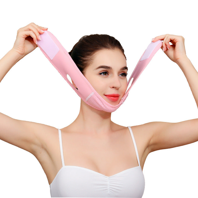 Medical Grade Ksbelle Pink V-Line Anti-Wrinkle Bandage