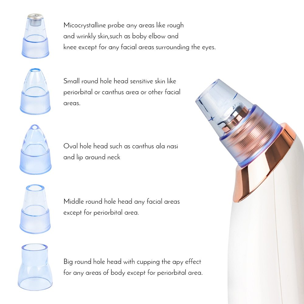 Electric Vacuum Blackhead Acne Face Cleasing Instrument