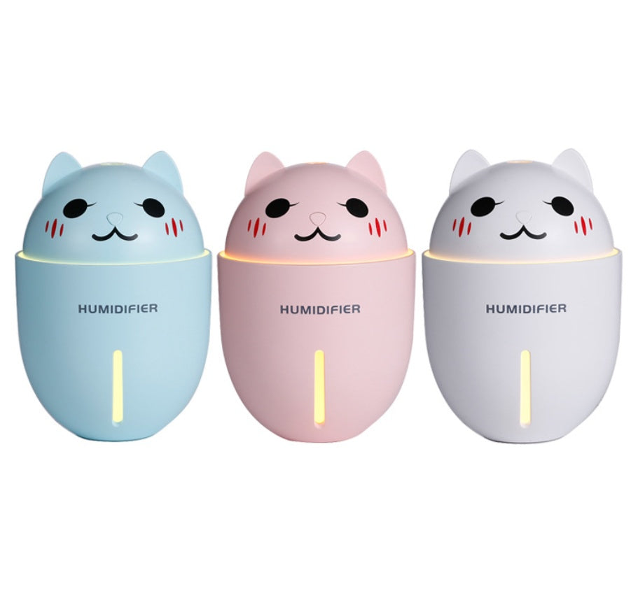 Cute Cartoon Cat Small Space Humidifier