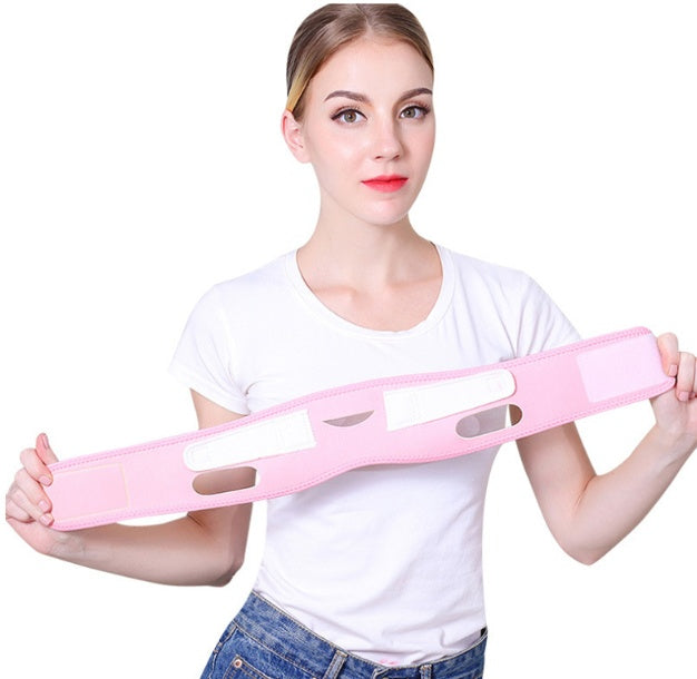 Medical Grade Ksbelle Pink V-Line Anti-Wrinkle Bandage