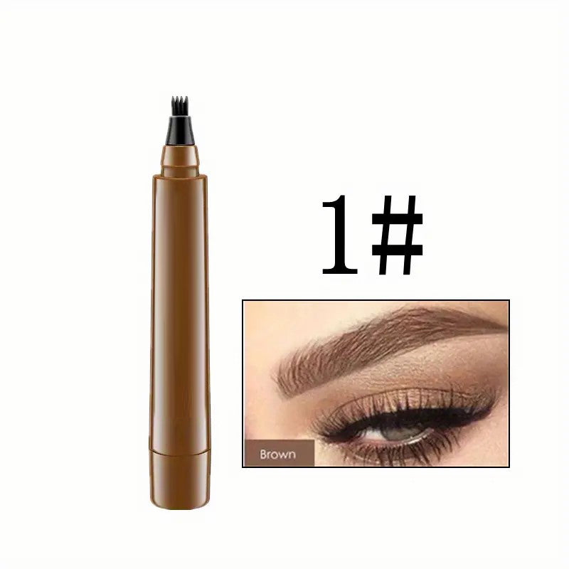 5 Color Dual-Purpose Brow Pen | Dual-Ended Split Tip