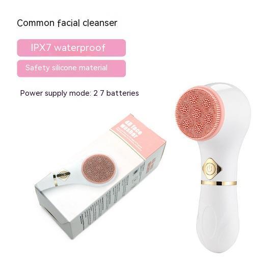 White Electric Facial  Pore Cleansing Device for All Skin