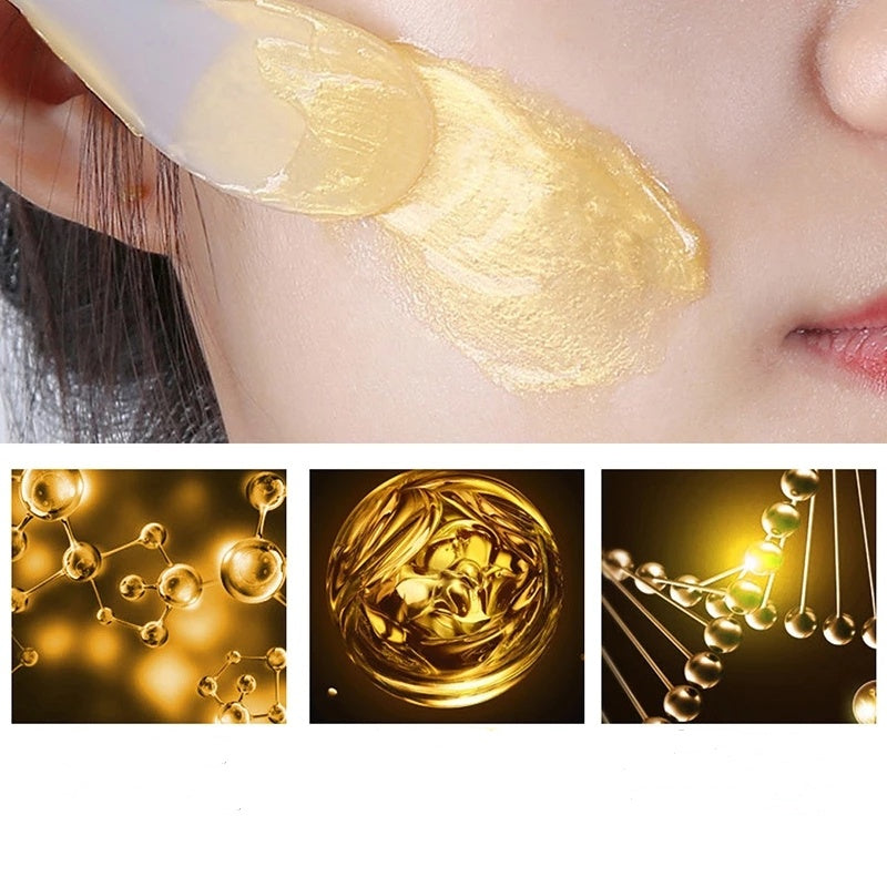 LAIKOU 24K Gold Foil Snail Tearing Mask