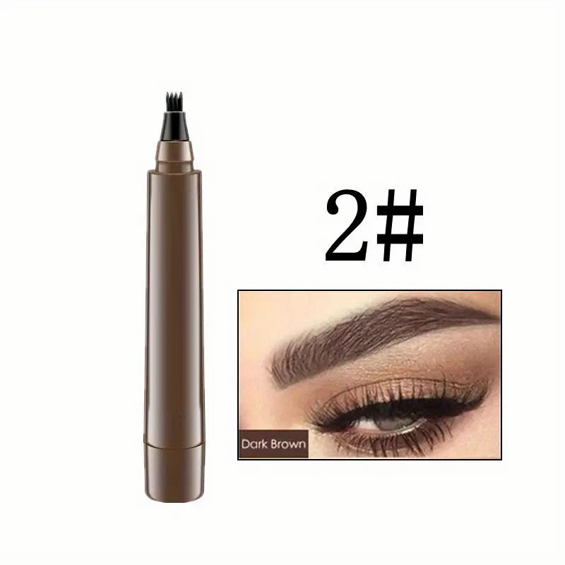 5 Color Dual-Purpose Brow Pen | Dual-Ended Split Tip
