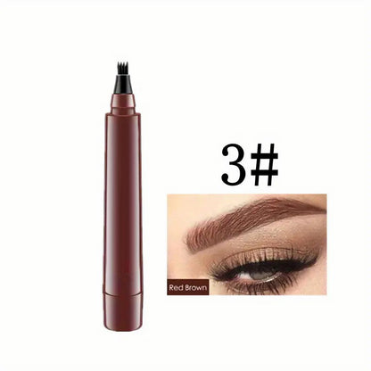5 Color Dual-Purpose Brow Pen | Dual-Ended Split Tip