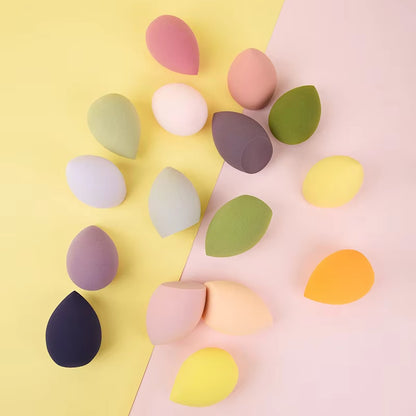 Multi - colored Non - latex Makeup Sponges for Dry Wet Use