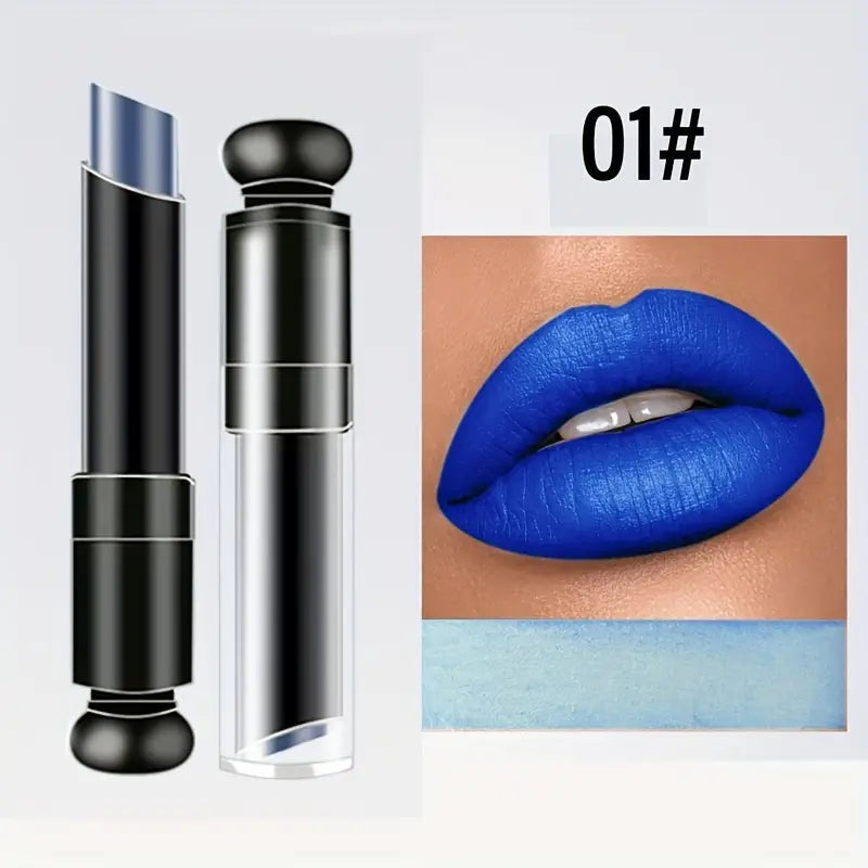 Blue Alcohol - free Matte Moisturizing Lip Gloss