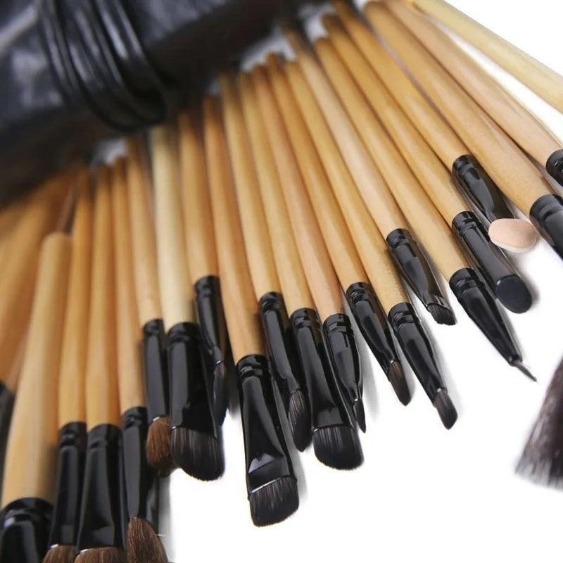 24Pcs Synthetic Fiber Makeup Brush Set | Full Makeup Kit