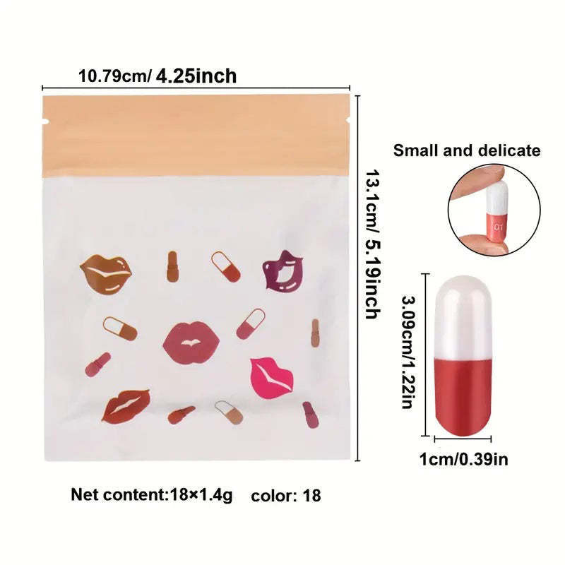 18 - color Long-Lasting Velvet Matte Lipstick Set