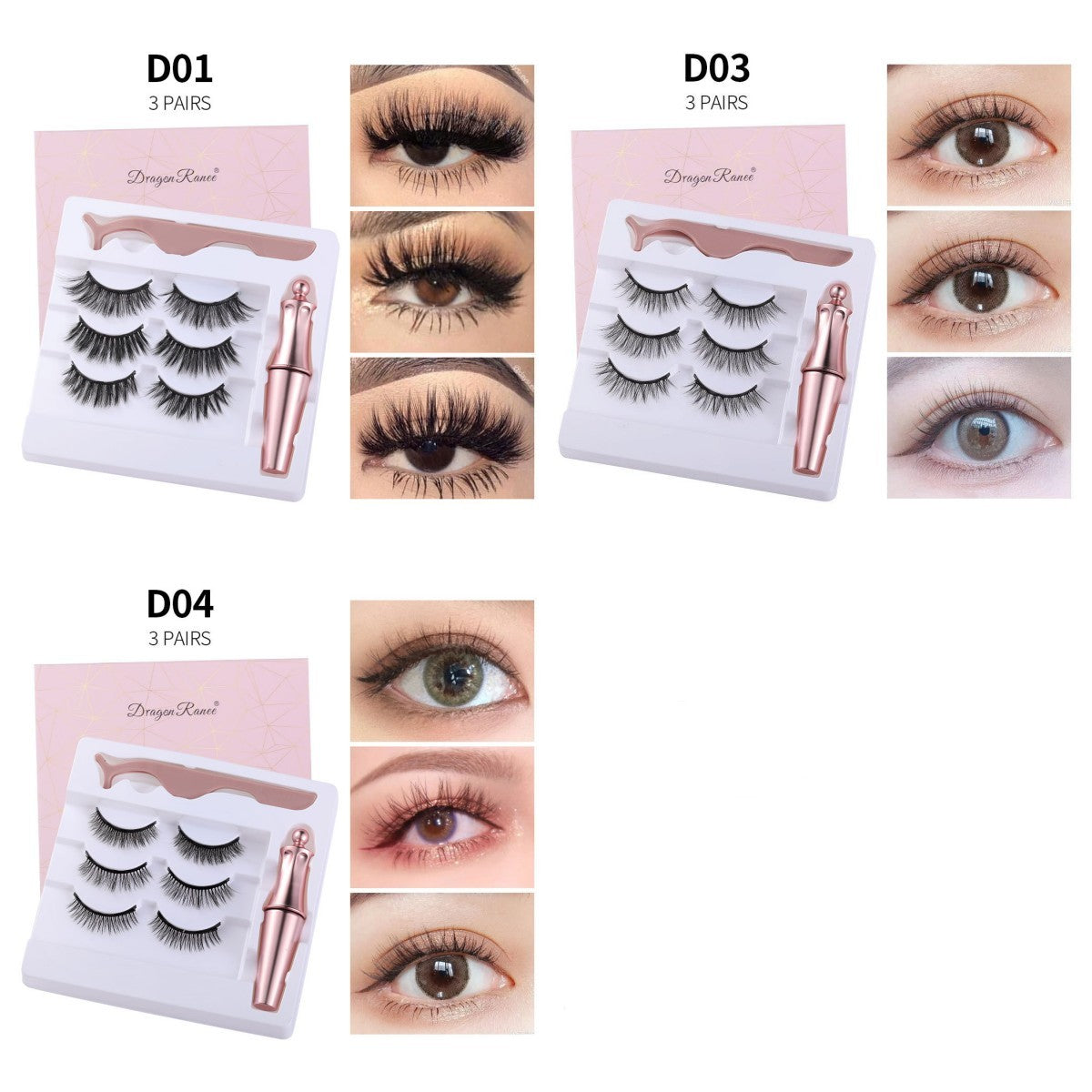 MAGNI™ Multi-style Handmade Natural Soft Magnetic False Eyelashes
