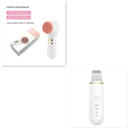 White Electric Facial  Pore Cleansing Device for All Skin