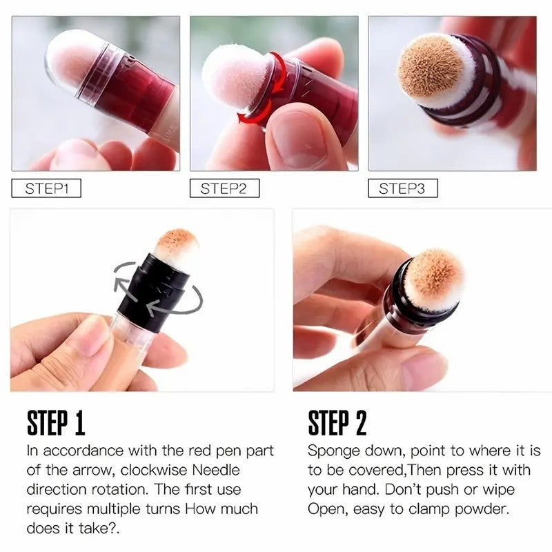 Dark Circles Concealer Pen | 5 Colors Sponge Tip