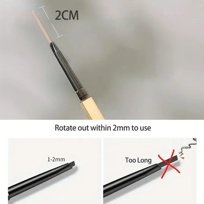0.5mm Ultra-Fine Vegan Brow Pencil | Triangle Tip