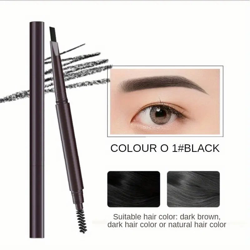 5 Color Waterproof Eyebrow Pencil | Double-Ended Triangular Tip
