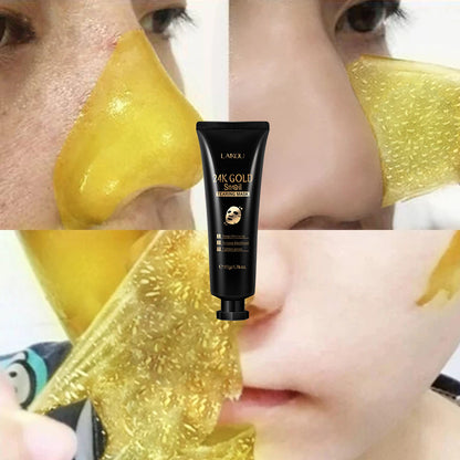 LAIKOU 24K Gold Foil Snail Tearing Mask